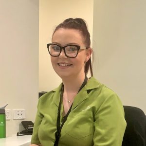 Stef, receptionist at Parafield Gardens