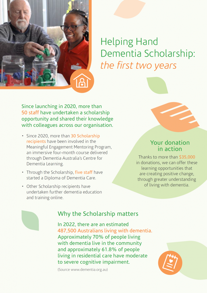 dementia australia phd scholarship