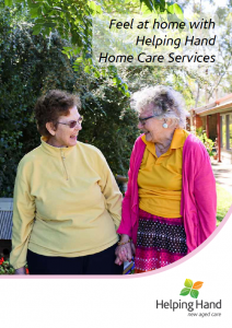 cover of the home care services enquiry booklet