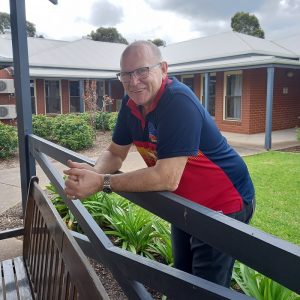 Rob volunteer at Ingle Farm