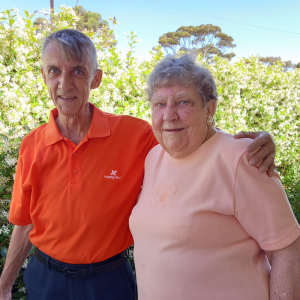 Kay and Robert at Whyalla