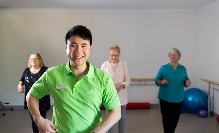 Group dance class